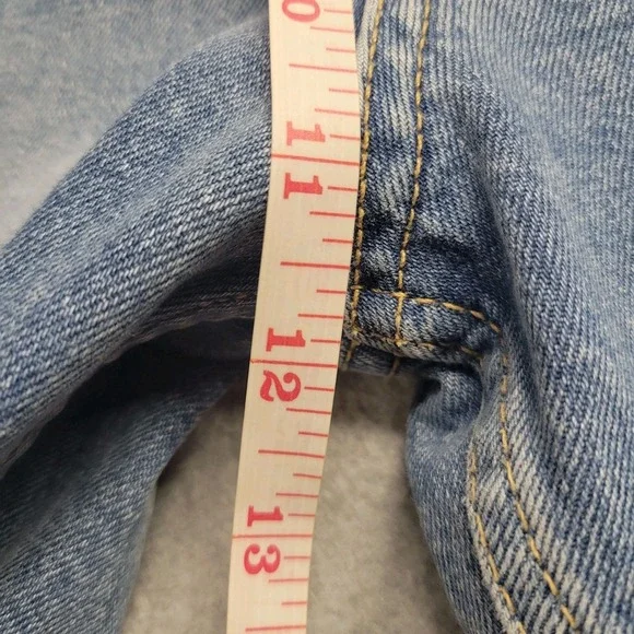 Free People We The Free Distressed Ripped Jeans Light Wash‎ Size 27 Boho - Picture 7 of 13